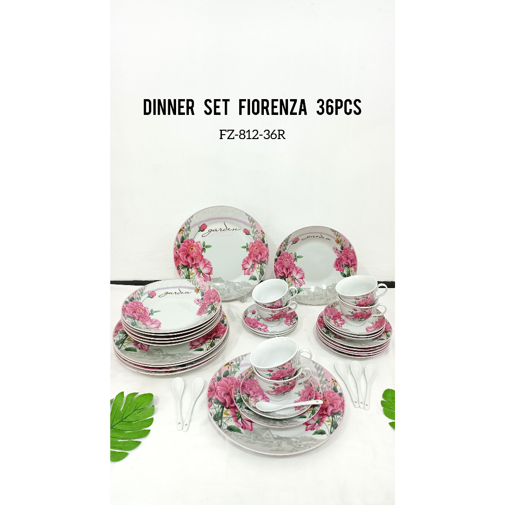 DINNER SET FIORENZA 24PCS FZ-812-24R