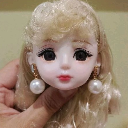 Anting Barbie BJD 30CM Mutiara