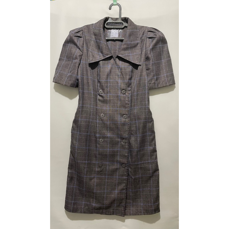 Preloved Dress Kerja Wanita Formal Kantoran midi ex Seragam Resepsionis Hotel bagus murah custom eks