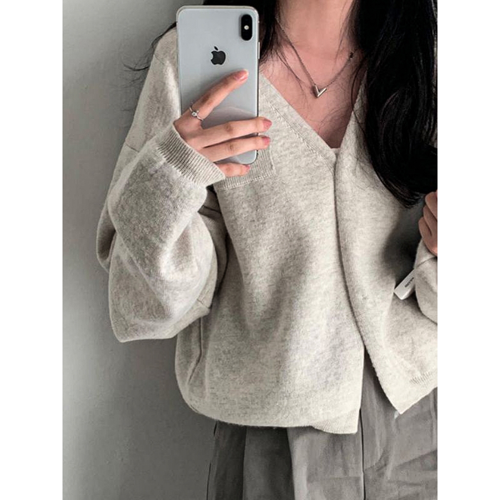 THESOOJI - Belle Cardigan - Baju Wanita Korea Atasan Cardigan Modern