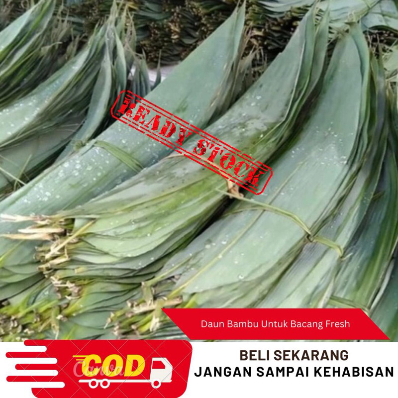 

Promo 100 lembar daun bambu untuk bacang/Daun bambu Segar