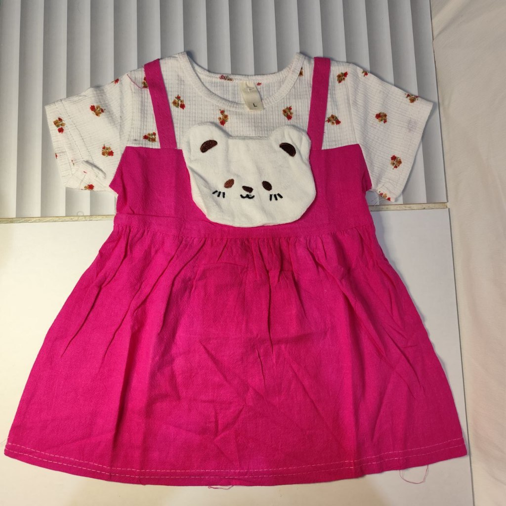 Kids Wear- Korean Look - Dress Anak Perempuan 3 tahun