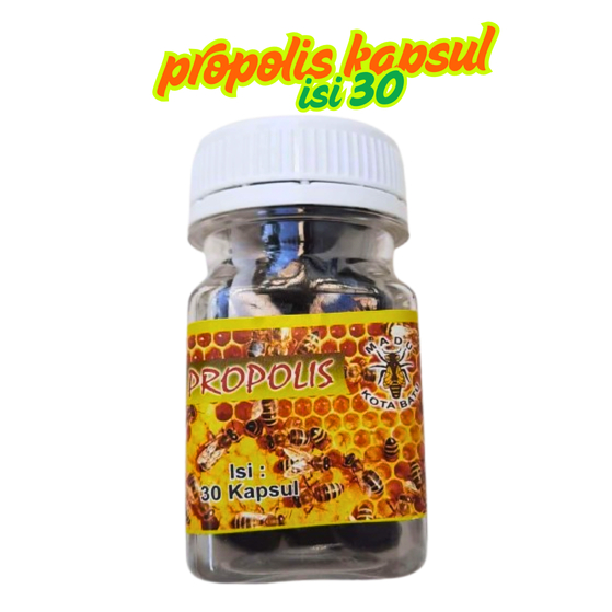 

Propolis Murni Asli dari Sarang Lebah Produksi Madu Kota Batu kemasan 60 & 30 Kapsul #Omah_MaduMurni