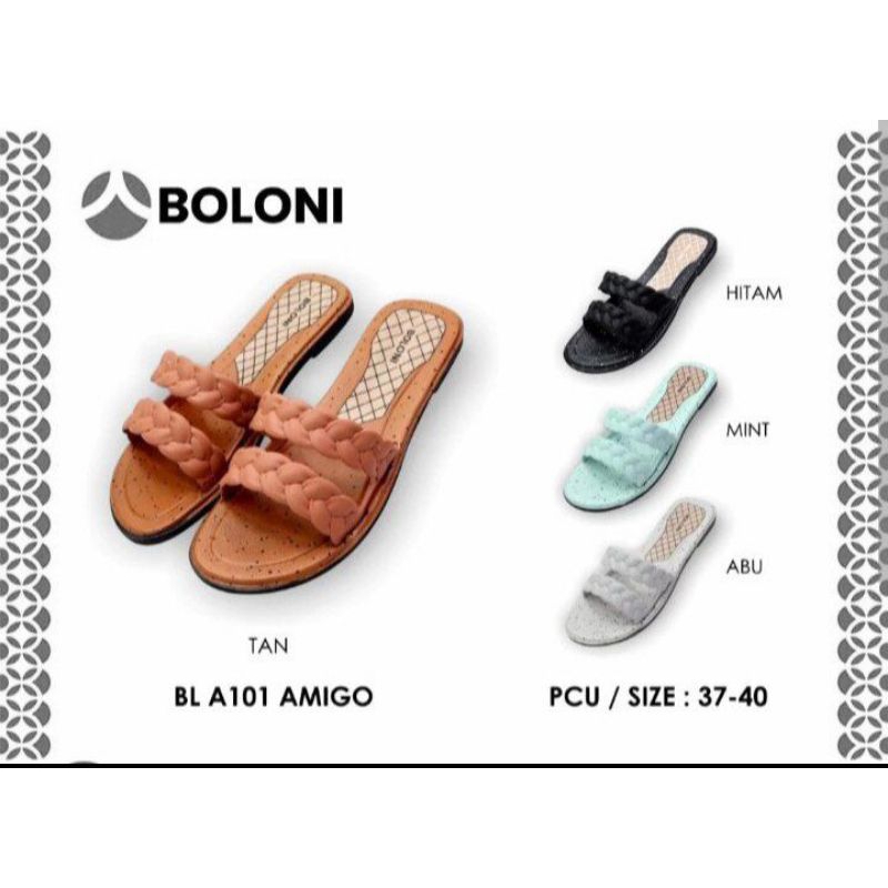 {AMIGO} Sandal Plat Fashion Sandal Wanita
