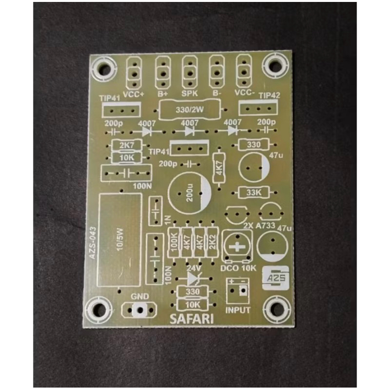 PCB Driver SAFARI Mini Fiber FR4