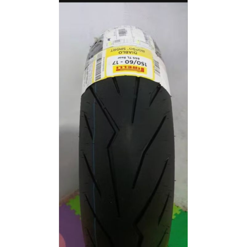 PIRELLI DIABLO ROSSO SPORT 150/60-17 TUBLESS BAN MOTOR SPORT CBR250RR CBR250R R25 MT25 CBR150R GSX R