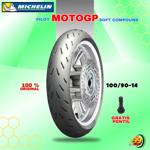 Ban Belakang Motor YAMAHA LEXI MICHELIN PILOT MOTOGP 100/90 Ring 14 Tubeless