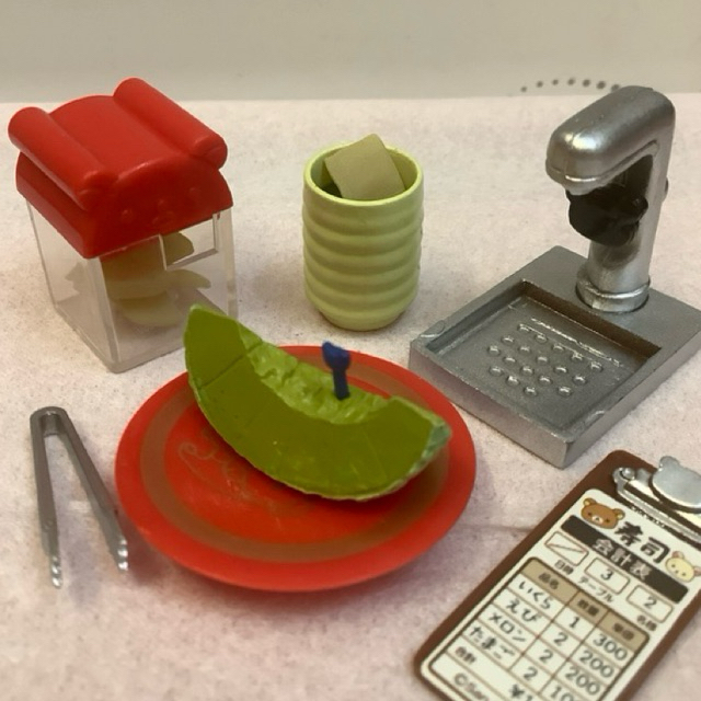 Rilakkuma sushi re-ment original