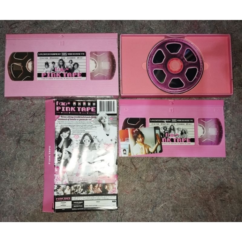 [READY STOCK] ALBUM F(X) PINKTAPE