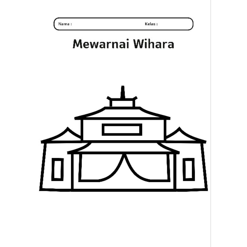 

Mewarnai Tempat Ibadah