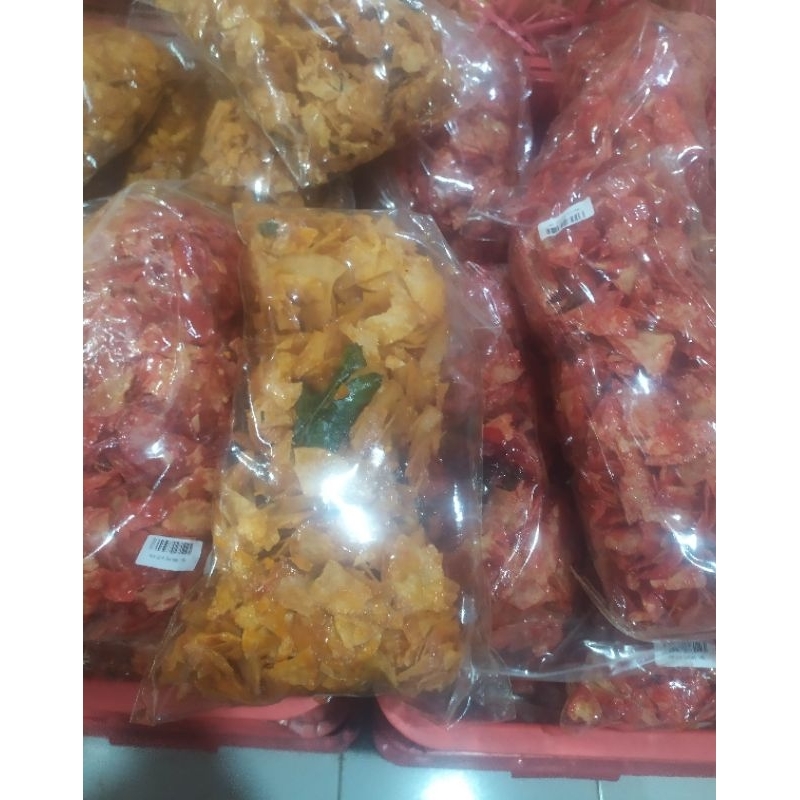 

keripik singkong sanjay Pedas Manis 500 gr