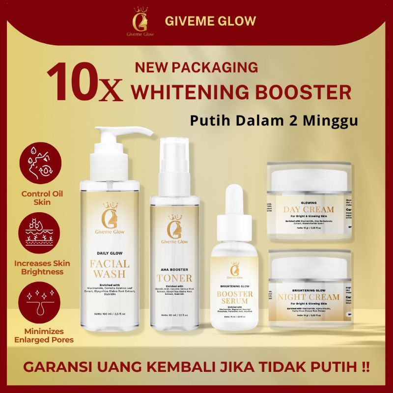 PEMUTIH KULIT WAJAH 5X LEBIH CEPAT SkinGlow Treatment cream glowing WHITENING EXTRA GLOW BPOM