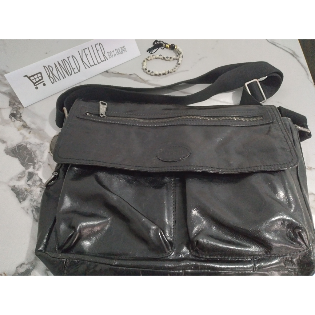 Tas Laptop Tas Fossil Tas Kerja 100% Original Preloved