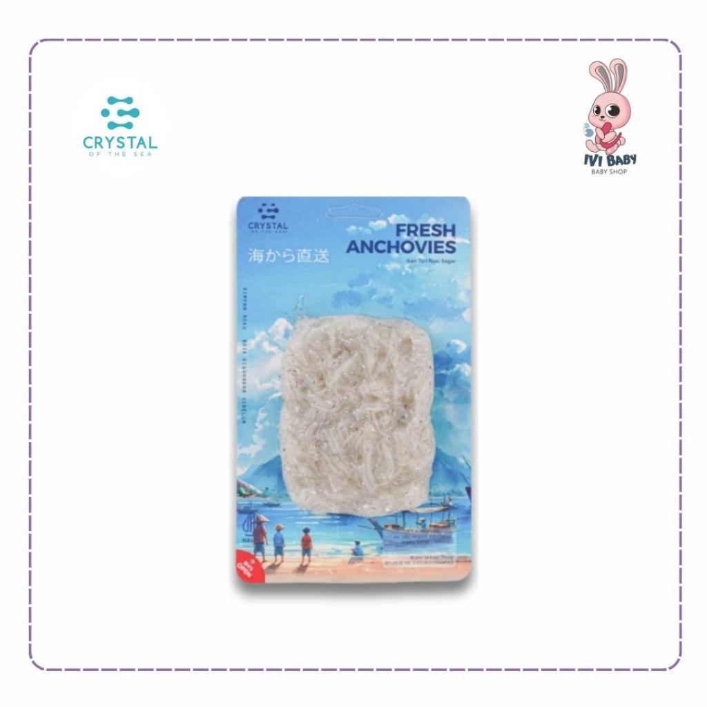 

Crystal of The Sea Teri Nasi Basah 200gr (Silahkan menambahkan product icegel jika dirasa perlu)
