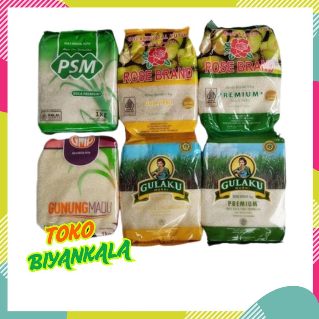 

GULA PASIR RANDOM 1 KG