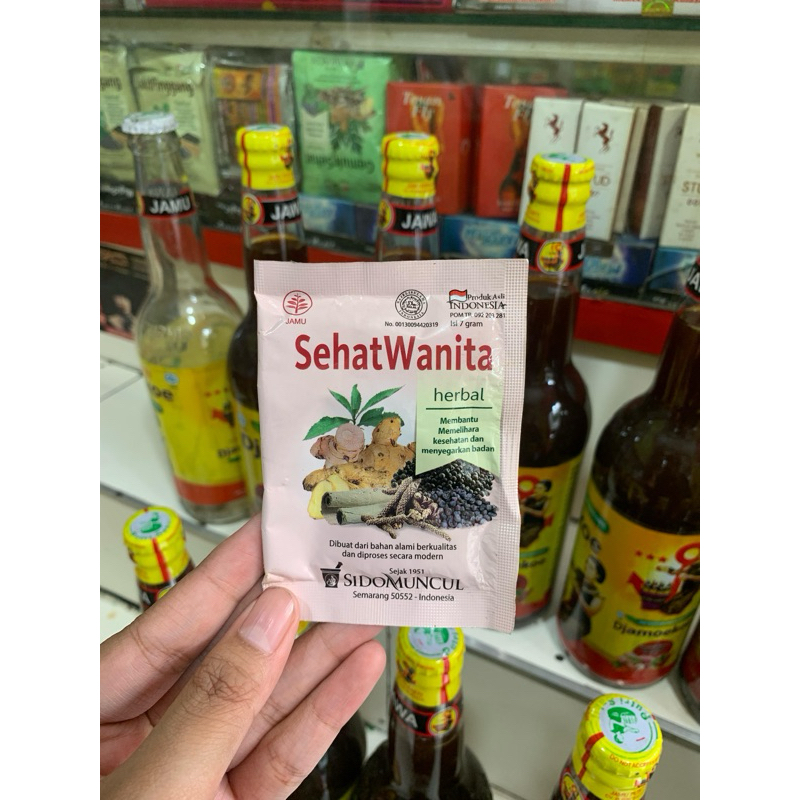 

Jamu sehat wanita Sidomuncul | 10 sachet
