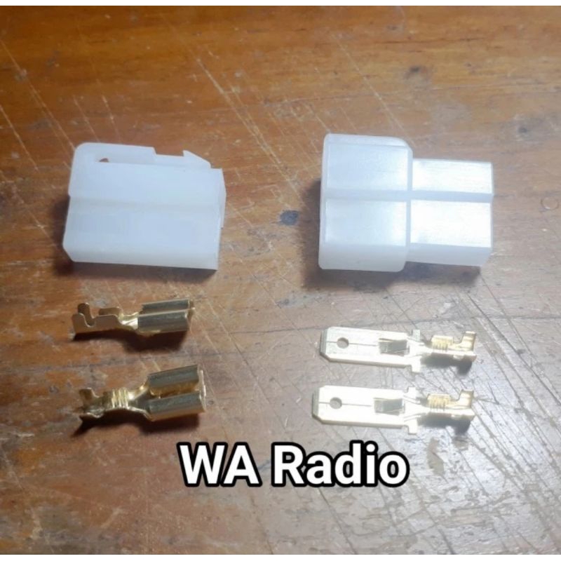 Soket Kabel DC rig Icom Alinco Yaesu Vertex Kenwood Motorola