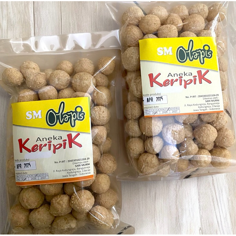 

(Oleholeh.id) Keripik tahu krispi makanan oleh oleh Cilacap