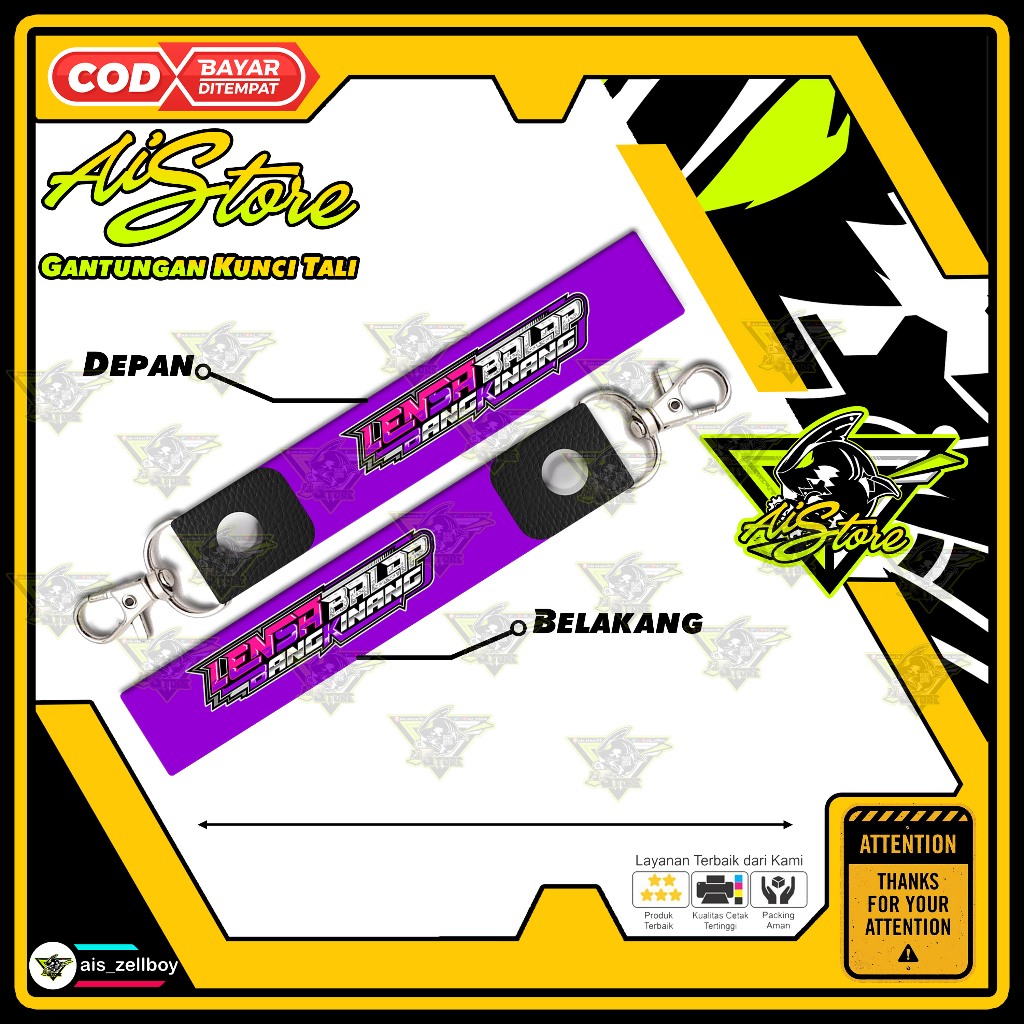 

Gantungan Kunci Lanyard Lensa Balap Bangkinang Aistore78