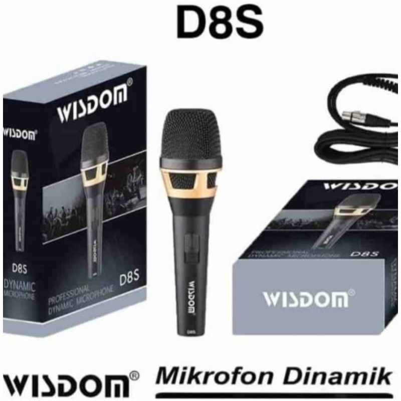 Mic kabel wisdom D8S Original