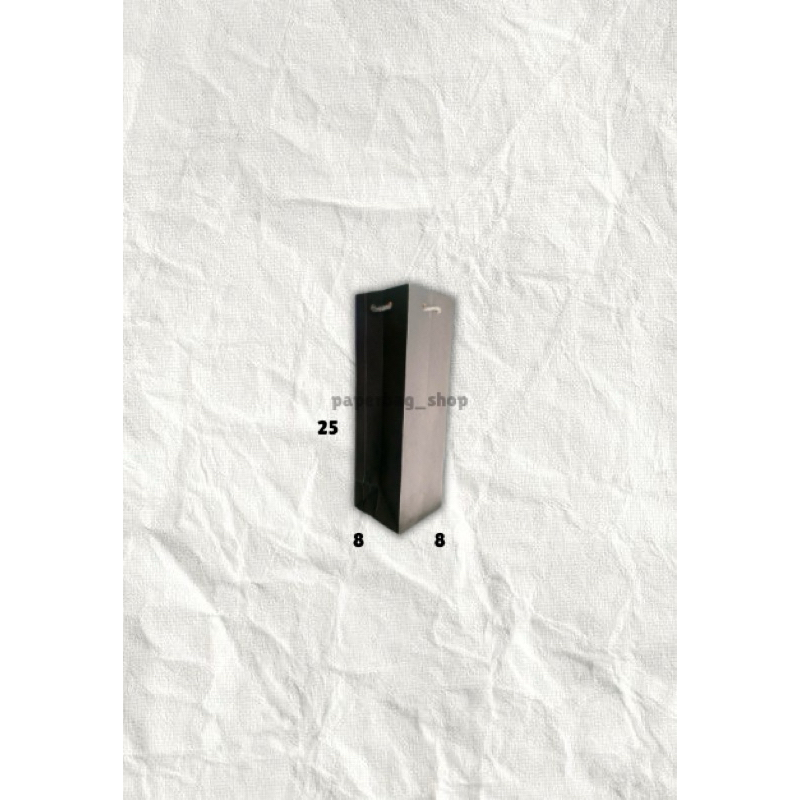 

paperbag hitam 8x8x25 (isi 12pcs)