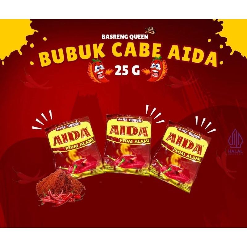 

[GROSIR] BUBUK CABE AIDA 25g
