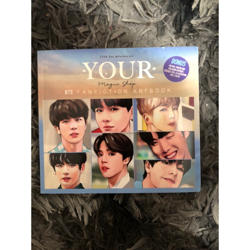 buku bts fanfiction artbook