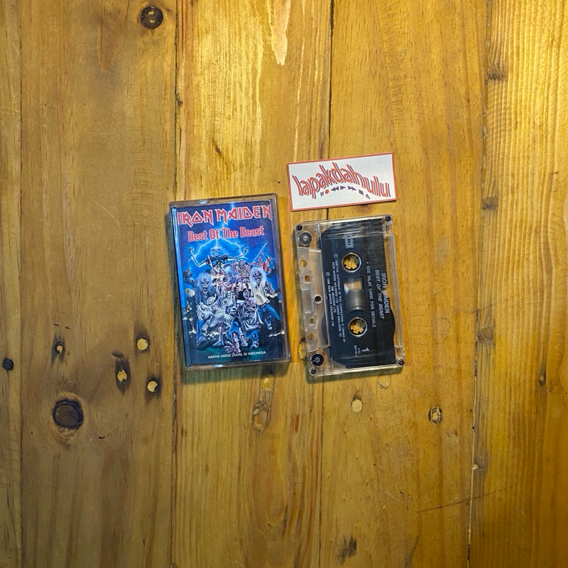 Kaset Pita Iron Maiden - The Best of the Beast