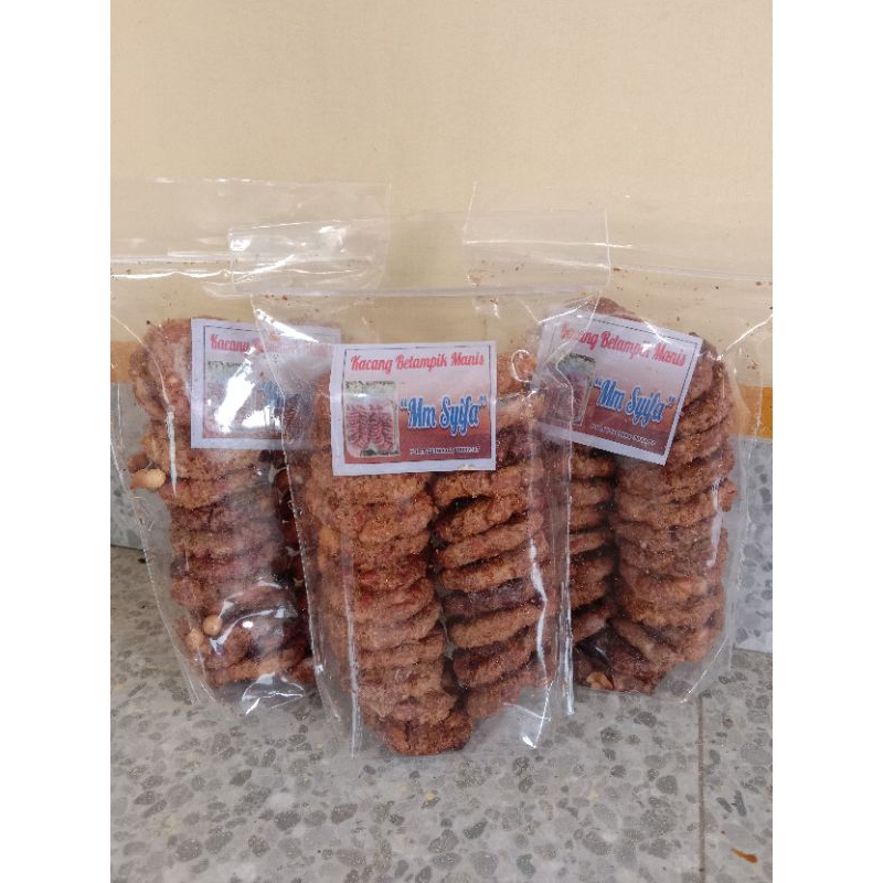 

Kacang Betampik Manis "Mm Syifa" isi 23 tampik