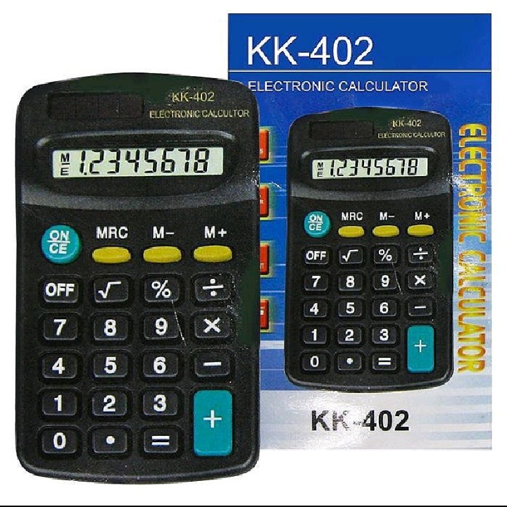 

Kalkulator KK 402 8 Digit - Calculator Saku Kecil Mini