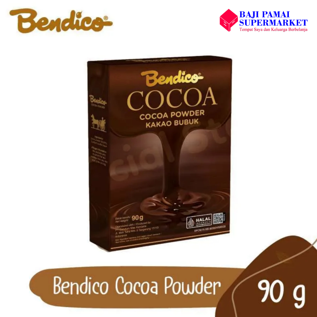 

Coklat Bubuk Bendico Cocoa Powder 90g Kakao Bubuk
