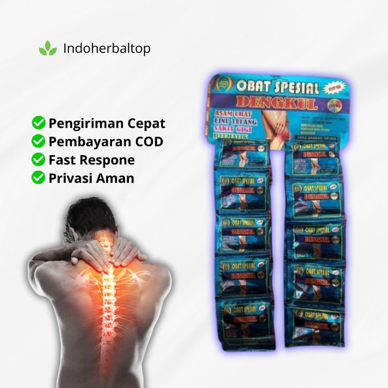 

Spesial Dengkul Kapsul Asam Urat Pegal Linu