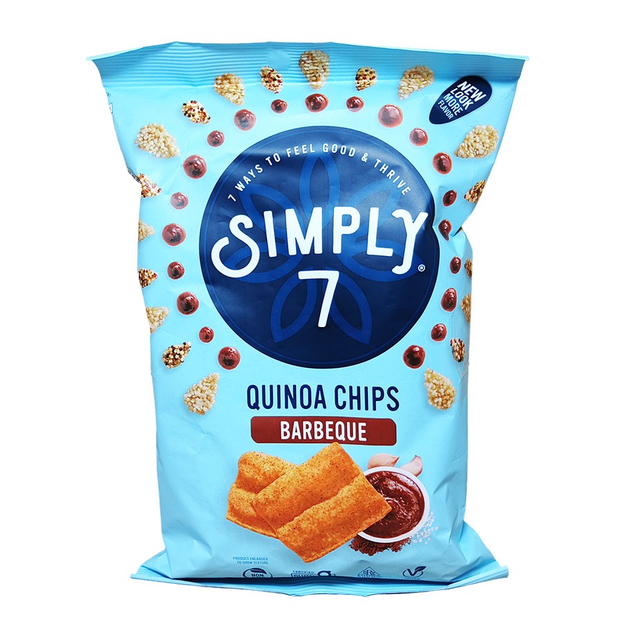 

SIMPLY 7 QUINOA CHIPS BARBEQUE 99 G