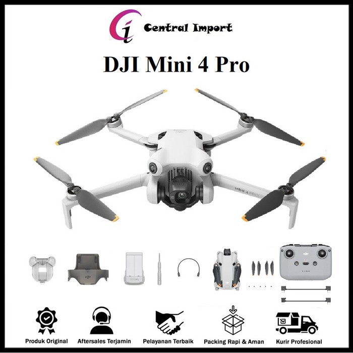 Drone Dji Mini 4 Pro Original - Camera Drone Mini 4 Pro Original