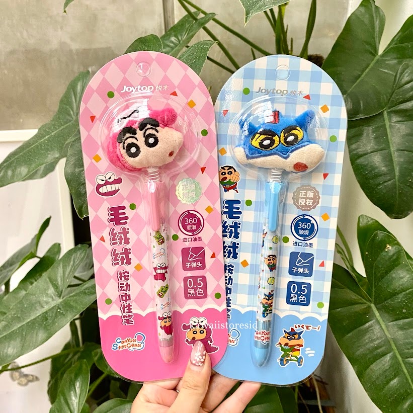 

Alat Tulis Pulpen Sinchan Kamen Buri Buri Zaeomon Kepala Goyang Pen Karakater Kartun Shinchan Unik Lucu Gift Hadiah Kado