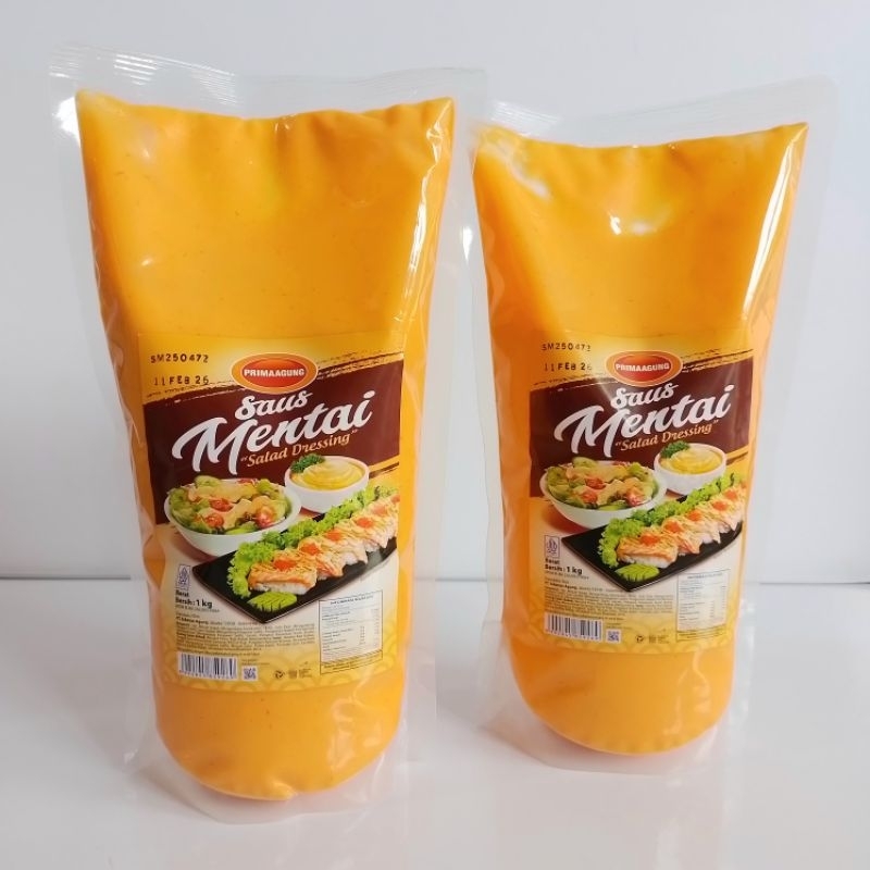 

RB Saos Sambal Mentai Prima Agung 1kg 500gr ( Pak ) [ Original ]