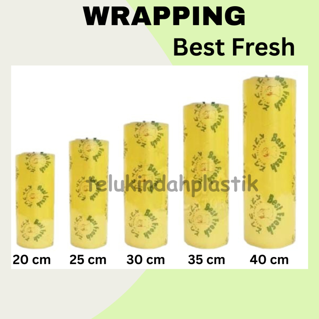PLASTIK CLING | CLING WRAP | BEST FRESH WRAPPING FILM | BEST FRESH CLING WRAP | Wrapping Film Rol 50