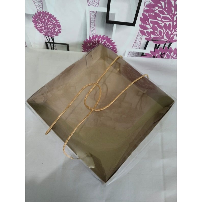 

Box Dus Kotak kraf mika non laminasi 22x22x7 isi 10 pcs.