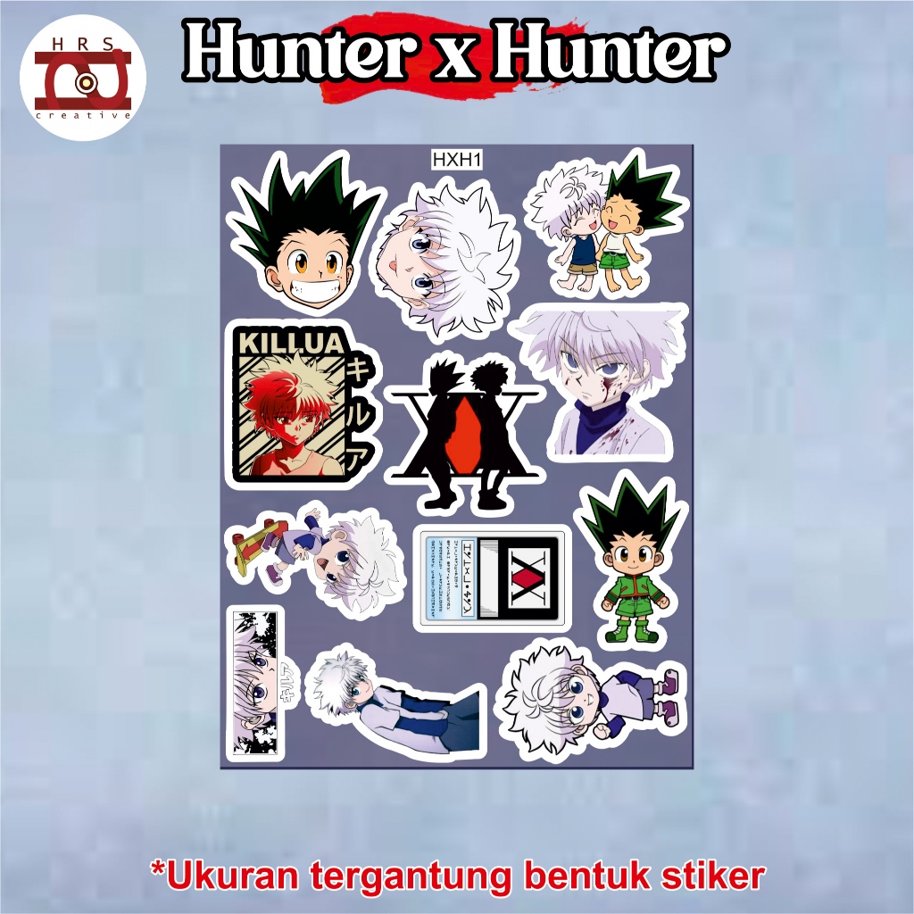 

Sticker Anime Hunter x Hunter ( scrapbook, coverbook, tumblr, laptop dll )