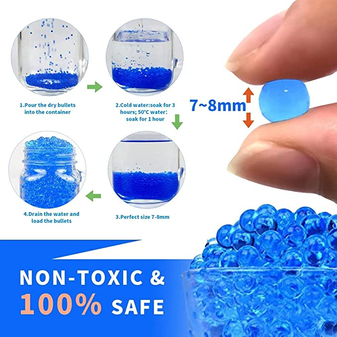 Mainan-Mainan Terbaru Pistol Mainan Anak Anak Senjata Mainan Peluru Gel Tembakan Air Blaster Gun