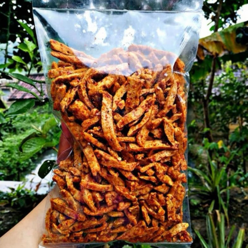

Basreng Pedas Daun jeruk 500gr : enak renyah gurih