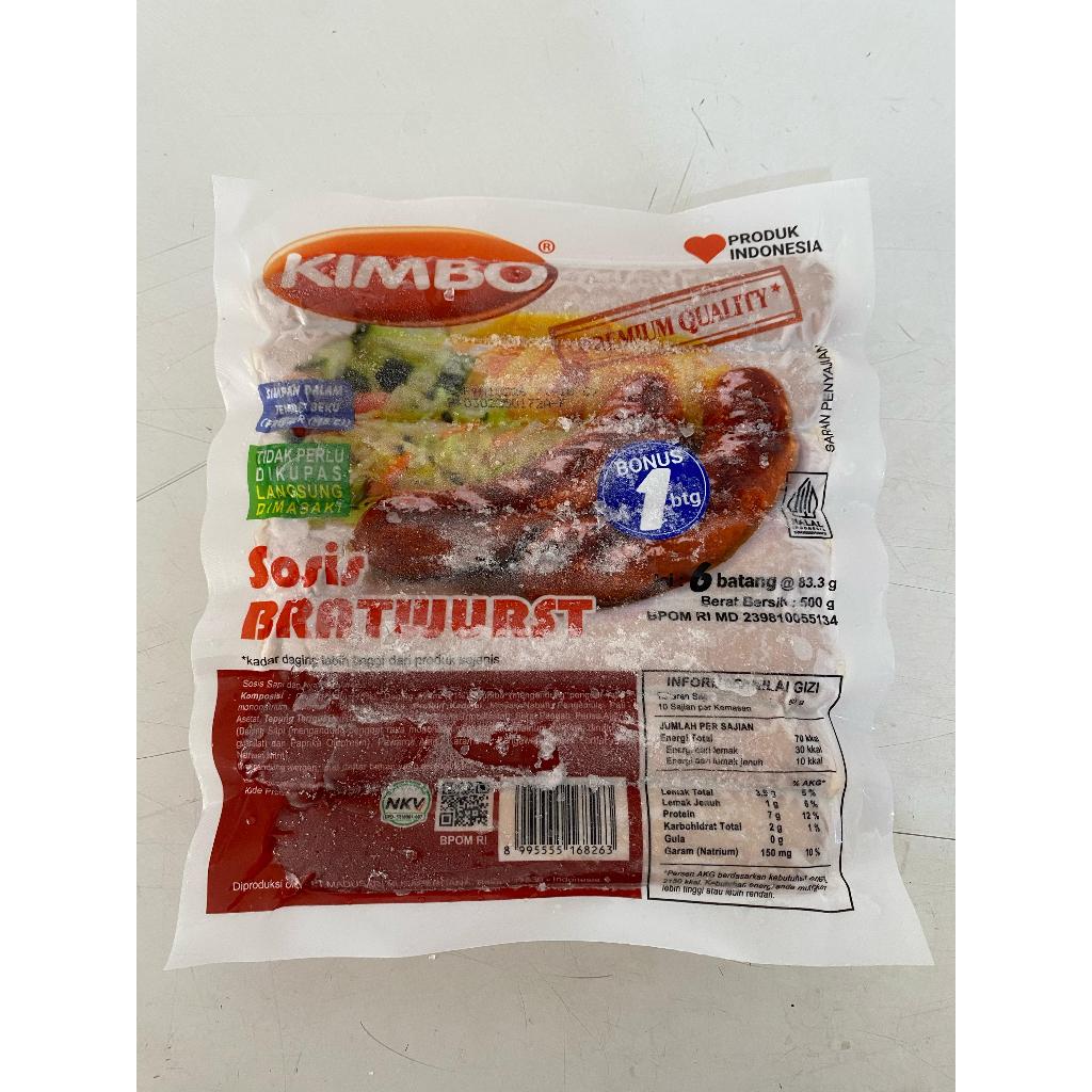 

Sosis Kimbo Kombinasi isi 6+1 500gr