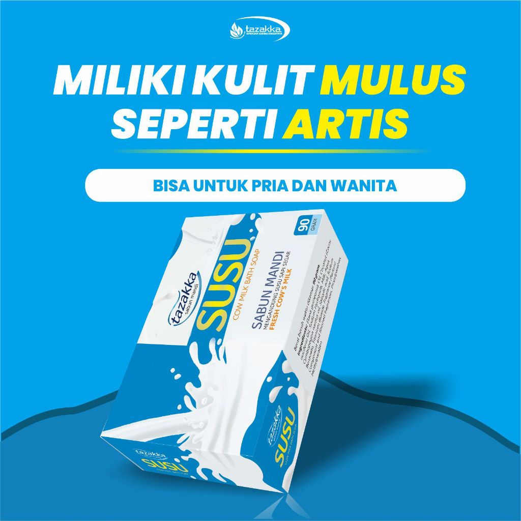 Sabun Mandi Susu Sabun Pemutih Alami 90 gram Memutihkan Kulit Tubuh BPOM Sabun Mandi Pemutih Kulit