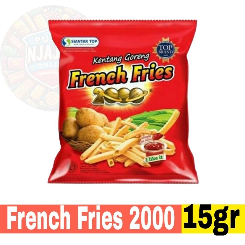 

French Fries 2000 Satuan isi 15gr