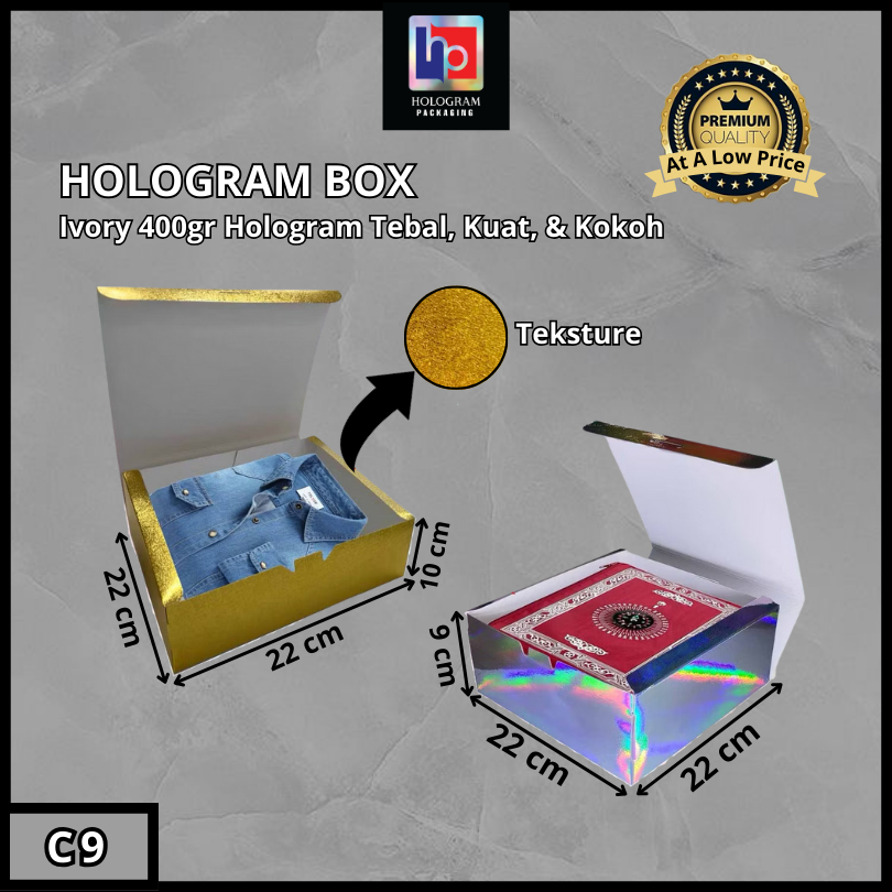 

Kotak Kue / Hologram / Kado / Cake | Dus / Box / Packaging / Serbaguna / Souvenir /C9