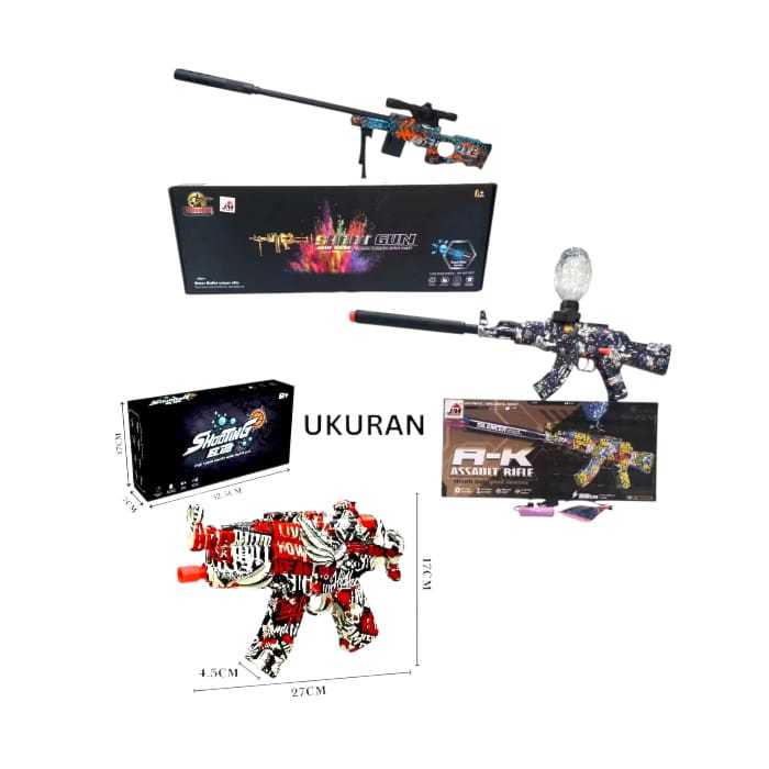 Aneka Water Gel Mainan Anak Watergel Electric Manual Mainan Anak