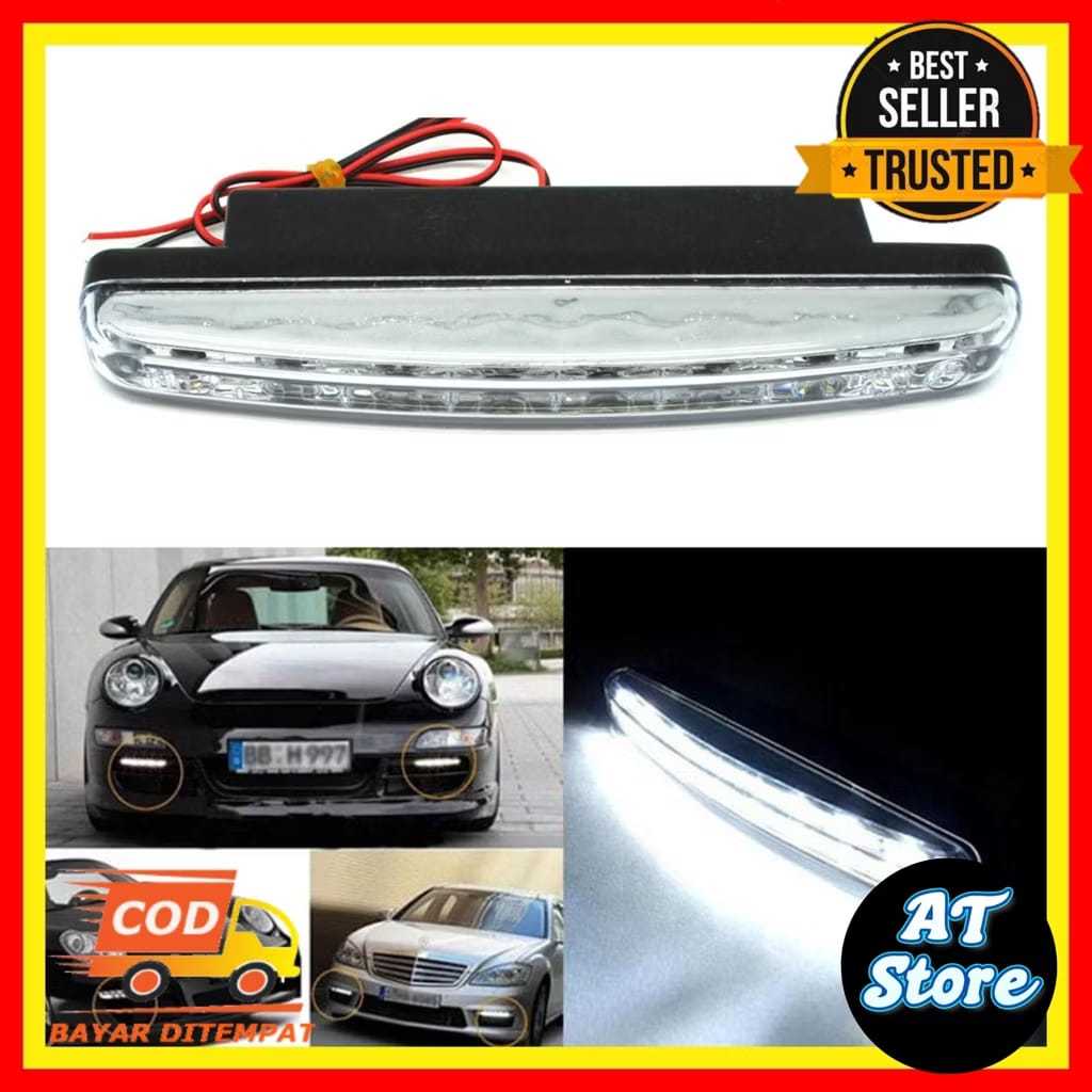 FOGLAMP LAMPU KABUT MOBIL DRL LED ~ PUTIH