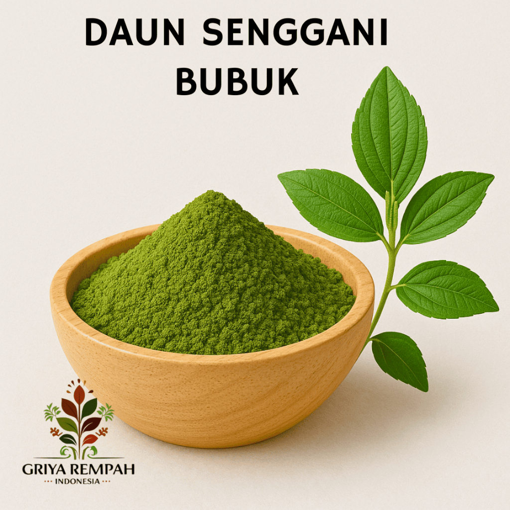 

DAUN SENGGANI BUBUK 100 GRAM Hatendong Kluruk Rempah Herbal Simplisia Alami Ramuan Jamu Kering Tradisional Kesehatan Melastoma malabathricum Karamunting Senduduk