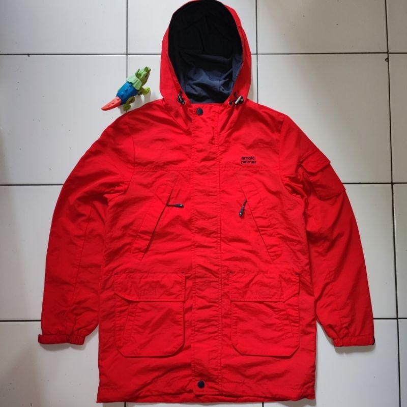 Jaket Outdoor Anak ARNOLD PALMER Original 100% Second Preloved Branded Hiking Camping Gunung Hangat 