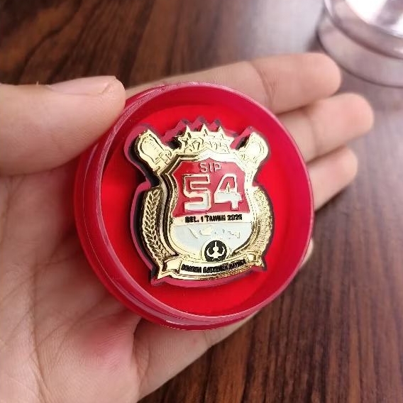 jual pin pdh polri angkatan sip54.1 dharma rakshaka nayaka DRN54 terbaru